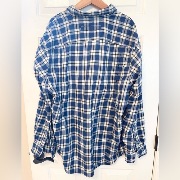 Duluth Trading Company Men’s Long Sleeve Flannel Button Down Shirt Size XL - Picture 3 of 5
